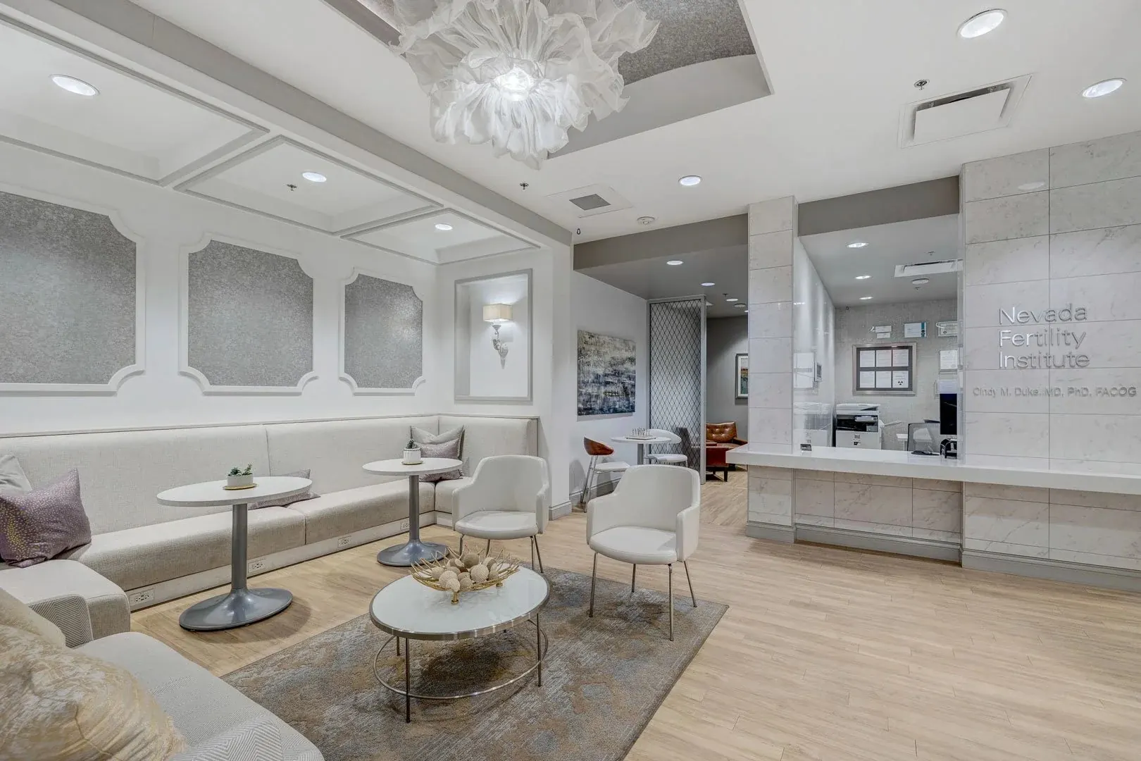 Original Nevada Fertility Institute reception