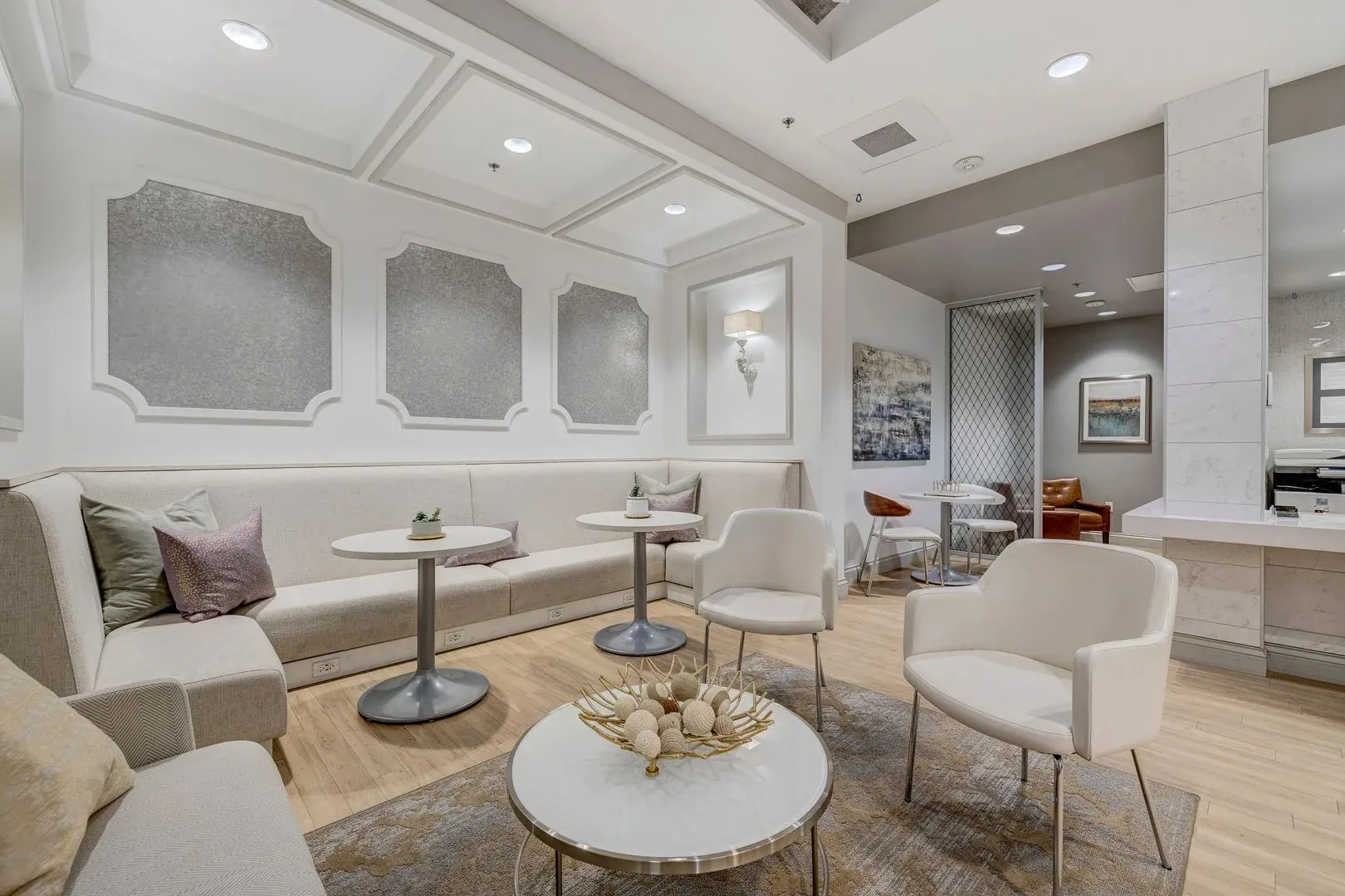 NFI reception and waiting area